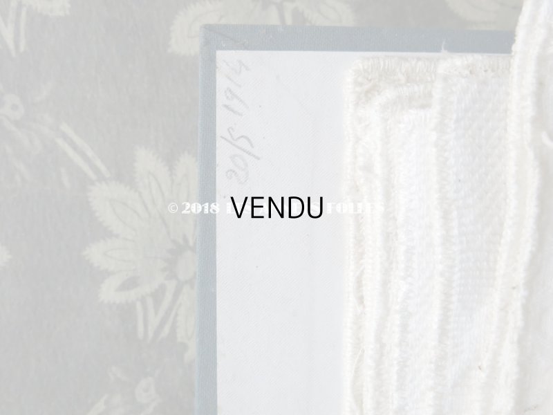 画像10: 1914年 アンティーク ベッドカバー用ファブリックのサンプラー  