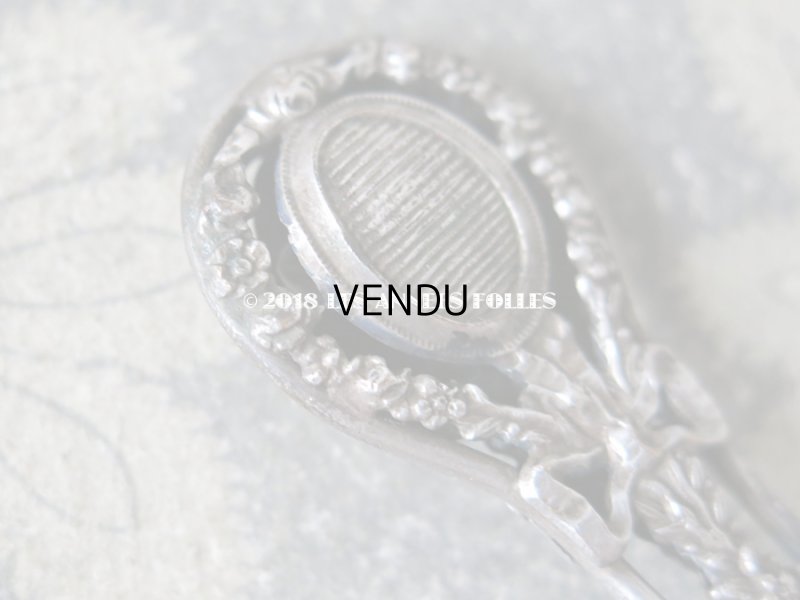 画像6: 1900年代 アンティーク シーリングスタンプ リボンと花のガーランド 【 MA 】