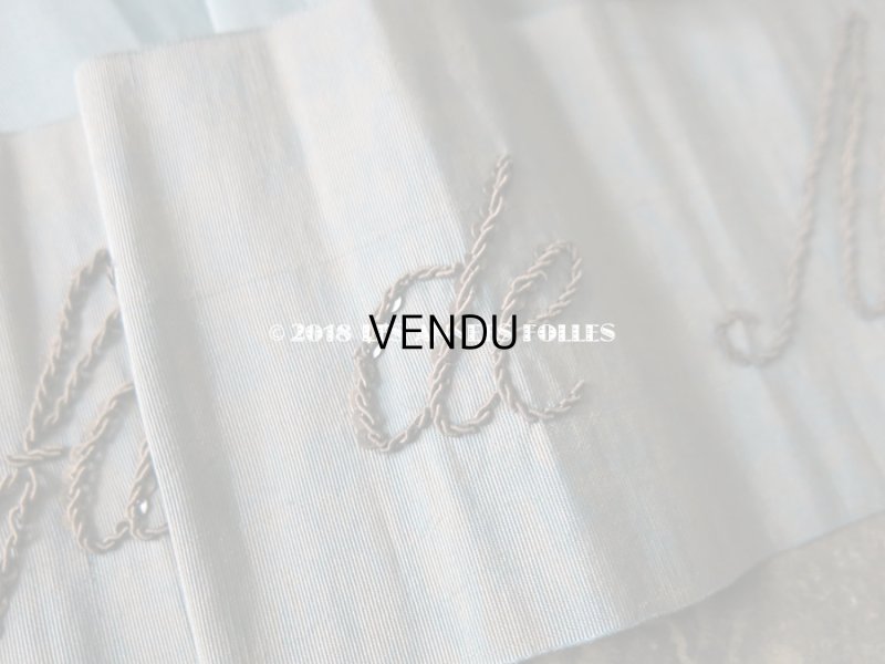 画像3: アンティーク メタル刺繍のリボン 聖母マリアの子供　ENFANT DE MARIE 