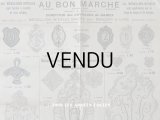 アンティーク ボンマルシェのカタログ イニシャルのメダイヨン MEDAILLONS-INITIALES - AU BON MARCHE - 10