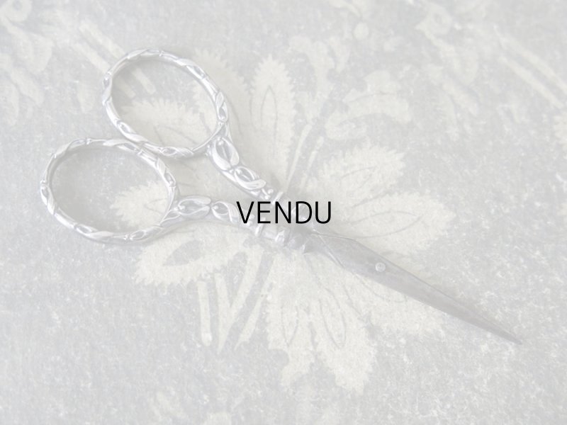 画像10: 1900年代 アンティーク シルバー製 ヤドリギの裁縫道具セット