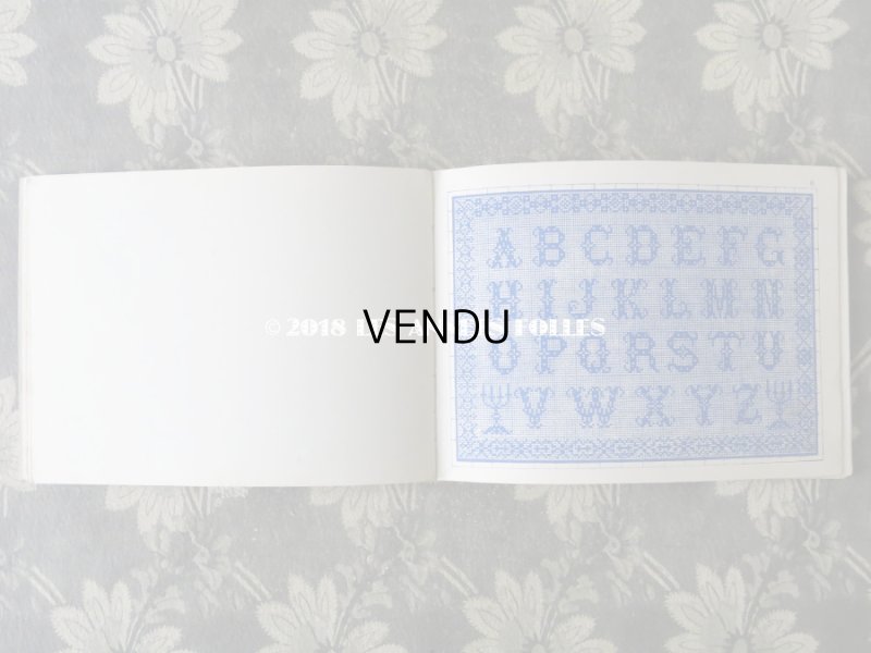 画像6: 19世紀末 アンティーク クロスステッチ & イニシャル モノグラムの刺繍図案帳 MANUELE DE MARQUES & BRODERIES N 165 - N.ALEXANDRE&CIE -