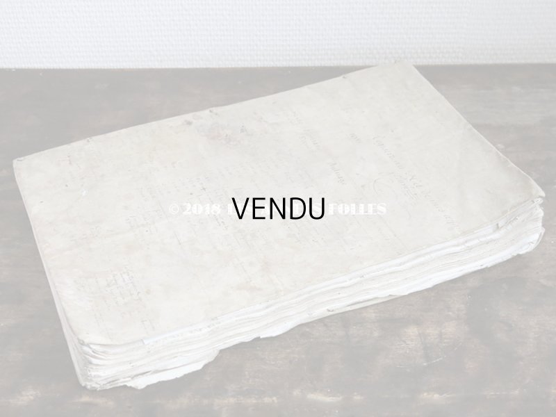 画像5: 1684年 アンティーク 古文書の大きな冊子