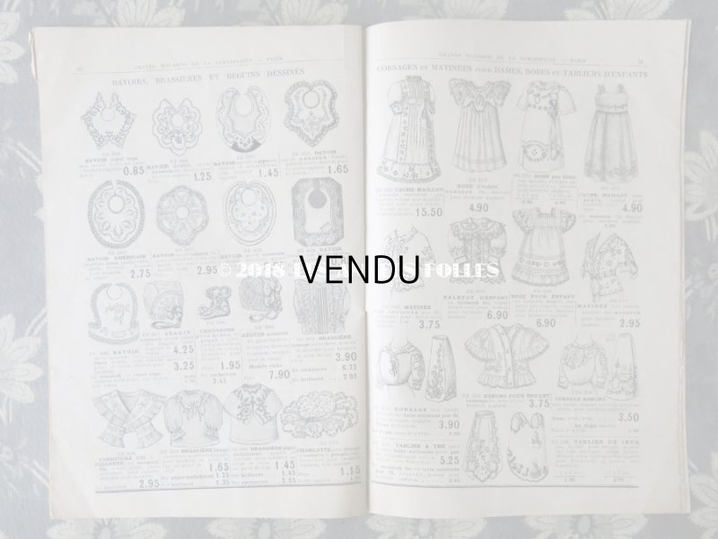 画像11: アンティーク サマリテーヌのカタログ　メスルリー＆ タペストリー & 刺繍 MERCERIE OUVRAGES DE DAMES ETE 1914 - SAMARITAINE - 