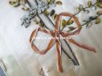 画像11: アンティーク リボン刺繍のフレーム 薔薇とリボン＆勿忘草のガーランド