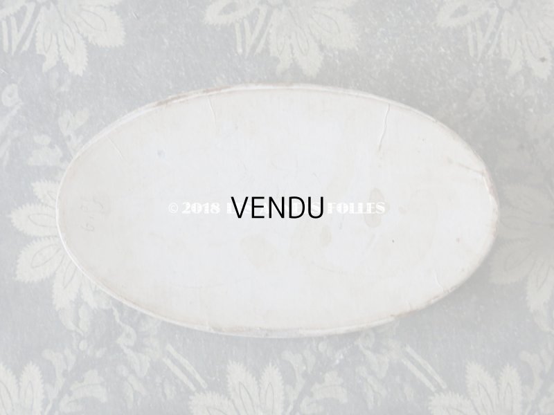 画像5: 19世紀 アンティーク チョコレートの紙箱 薔薇模様