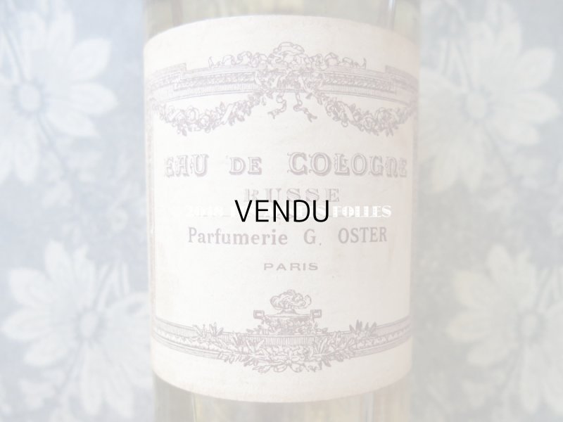 画像6: アンティーク パフュームボトル 薔薇のガーランド EAU DE COLOGNE RUSSE - PARFUMERUE G.OSTER PARIS -