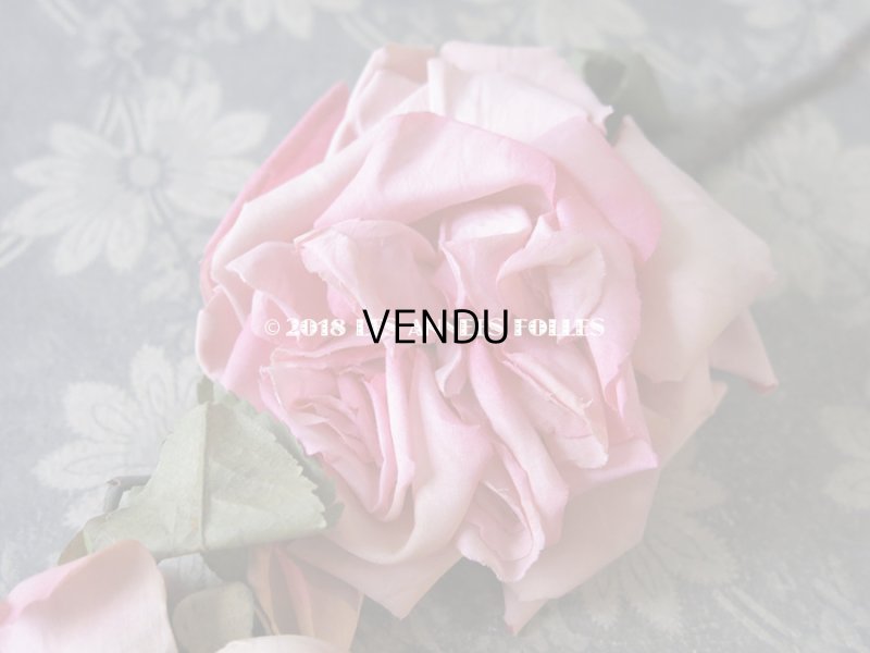 画像5: 19世紀末 アンティーク  一輪の薔薇のコサージュ