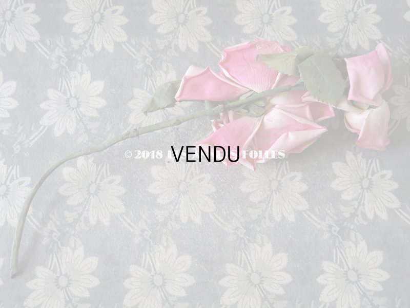 画像3: 19世紀末 アンティーク  一輪の薔薇のコサージュ