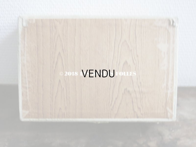 画像13: 1900年代 アンティーク カルトナージュチェスト  薔薇のガーランド