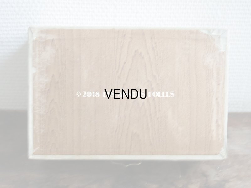 画像7: 1900年代 アンティーク カルトナージュチェスト  薔薇のガーランド