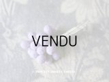 アンティーク ペップ コサージュ用 花芯 ラベンダー色