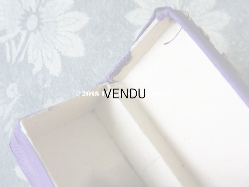 画像8: 【クリスマスセール2018対象外】 19世紀末 アンティーク ロココトリムの小さなお菓子箱 シルク製