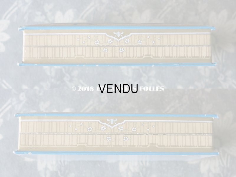 画像5: アンティーク ラングドシャのお菓子箱  LANGUES AU CAFE