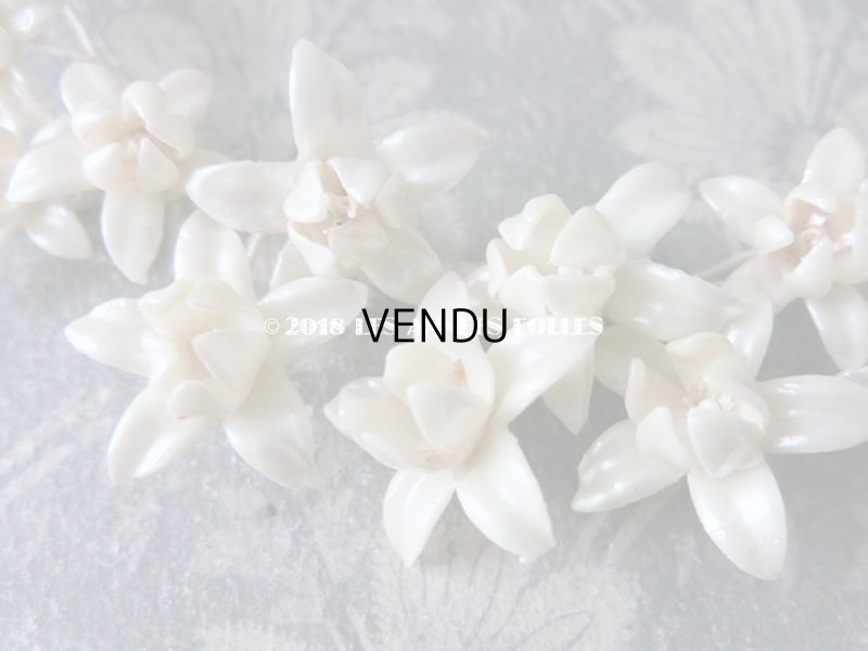 画像6: 【クリスマスセール2018対象外】 1920年代 アンティーク パール加工のワックスフラワーのヘッドリース & 小さなブーケのセット ウェディング 結婚式 ティアラ