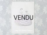 【クリスマスセール2018対象外】 19世紀 アンティーク モード版画 モード雑誌 CENDRILLON