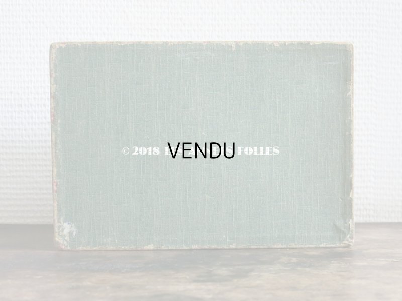 画像3: 【クリスマスセール2018対象外】 1900年代 アンティーク 薔薇模様の裁縫箱 カルトナージュボックス