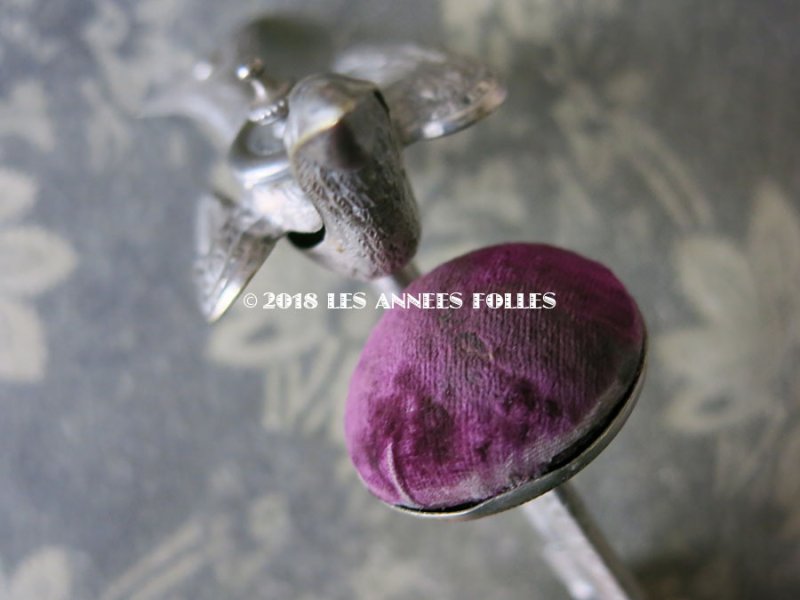 画像11: 【クリスマスセール2018対象外】 19世紀 アンティーク 燕のピンクッション クリップ付 ヴィクトリアン