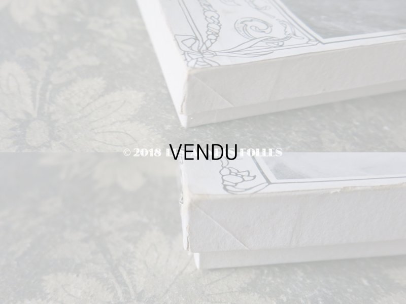 画像12: 未使用 1920年代 アンティーク バレエ用 シルクシフォン ピンクの薔薇のヘッドリース 箱入り