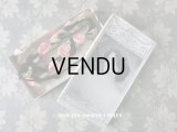 未使用 1920年代 アンティーク バレエ用 シルクシフォン ピンクの薔薇のヘッドリース 箱入り