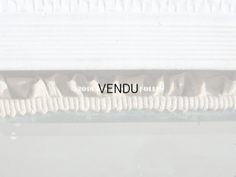 画像6: 1900年代 アンティーク　カルトナージュのラック ミラー付 フリル＆薔薇模様