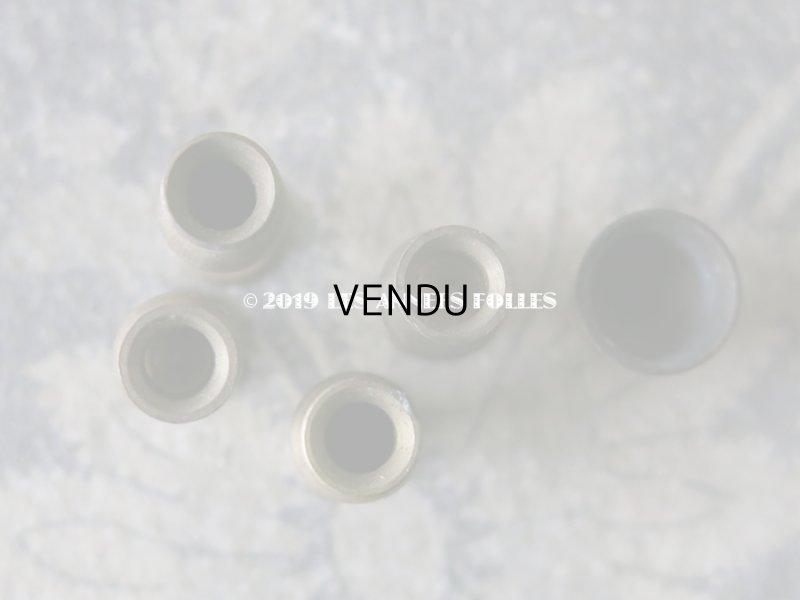 画像8: アンティーク ドール ミニョネット用 メタル製 とても小さなグラスのセット