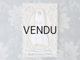 アンティーク  ホーリーカード コミュ二オンの少女 透かし柄