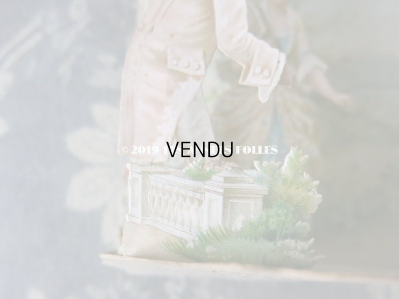 画像8: アンティーク ヴィクトリアン ポップアップ クロモ ロココ調