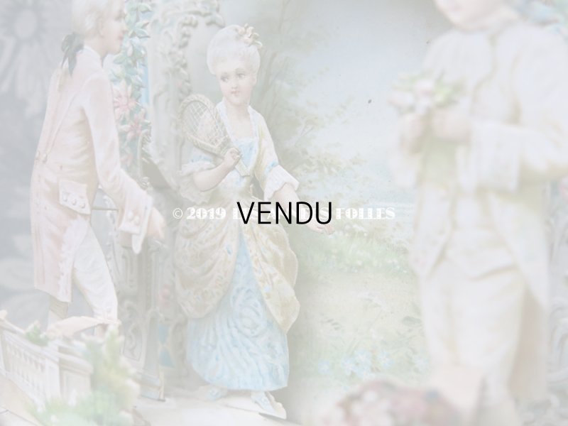 画像12: アンティーク ヴィクトリアン ポップアップ クロモ ロココ調