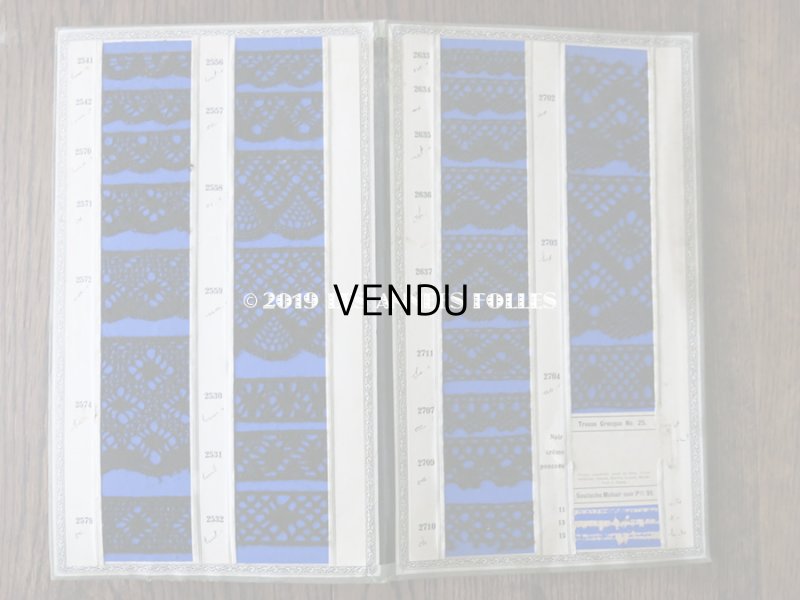 画像12: 1900年代 アンティーク レースのサンプラー  508種 32ページ