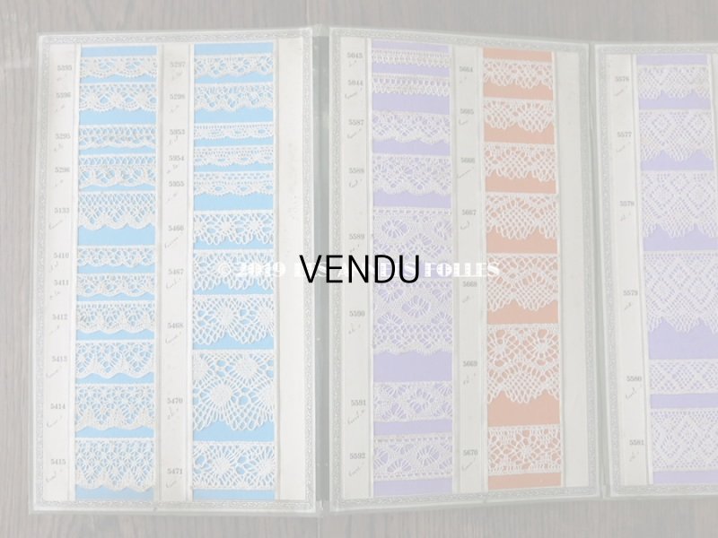 画像16: 1900年代 アンティーク レースのサンプラー  508種 32ページ