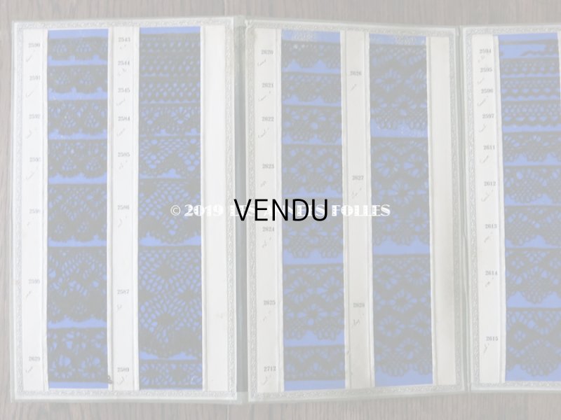 画像10: 1900年代 アンティーク レースのサンプラー  508種 32ページ