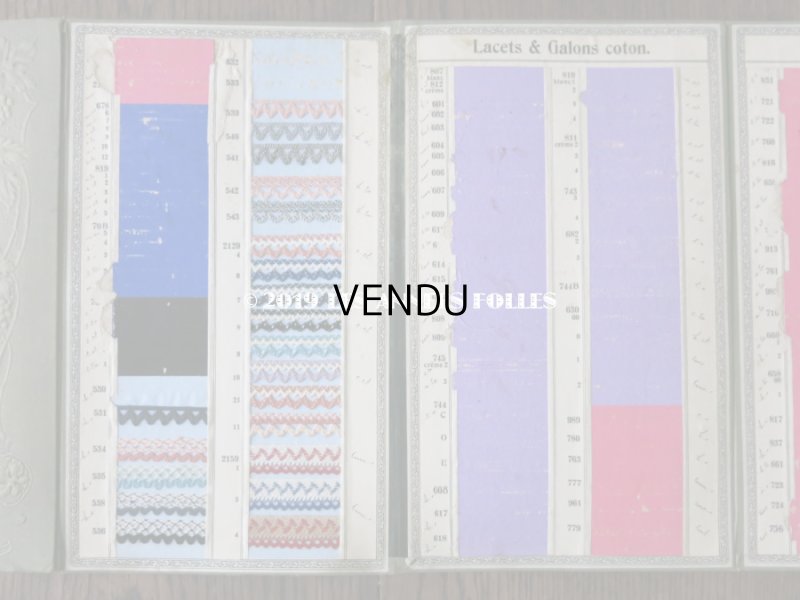 画像13: 1900年代 アンティーク レースのサンプラー  508種 32ページ