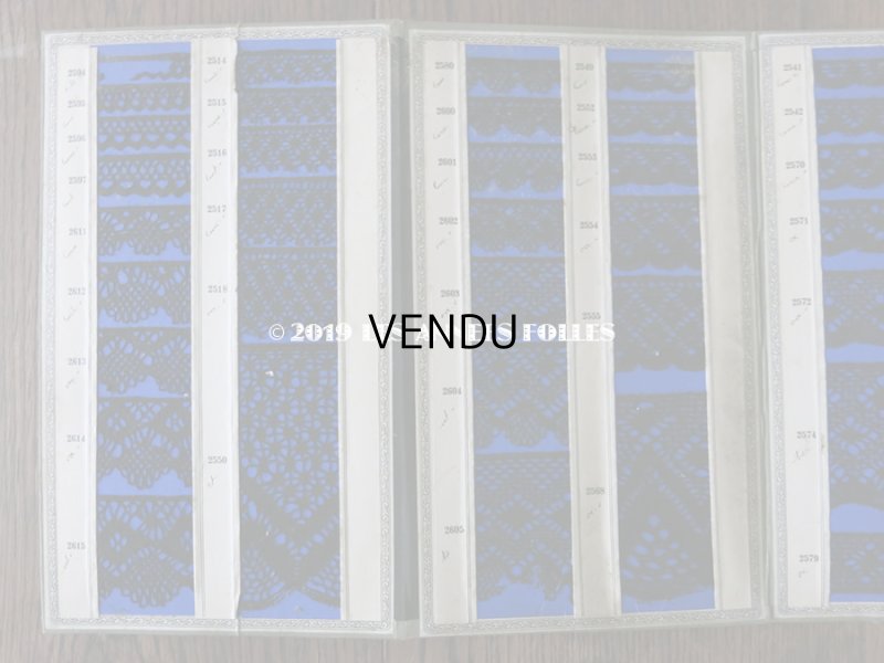 画像11: 1900年代 アンティーク レースのサンプラー  508種 32ページ