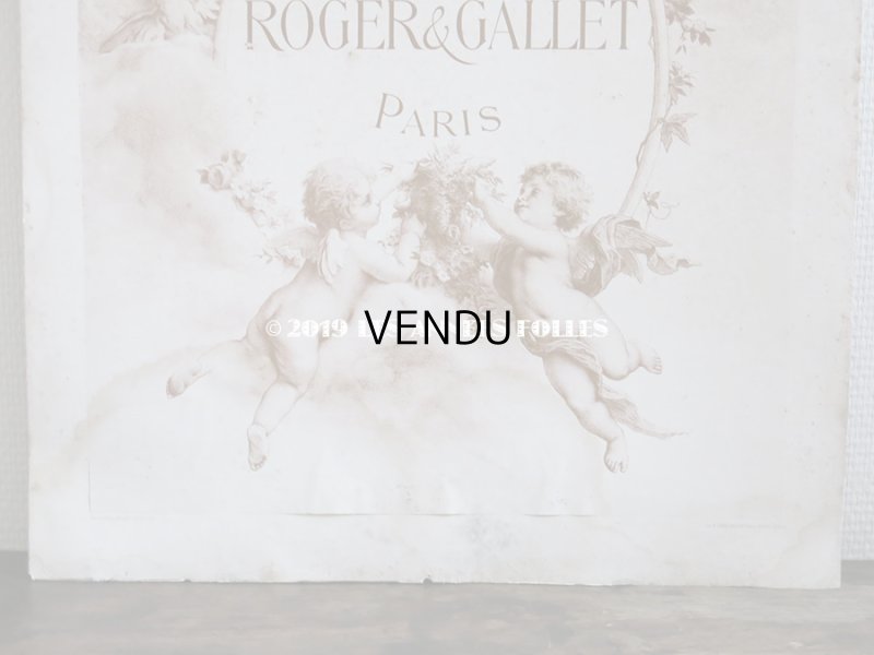 画像3: アンティーク パフュームリー ROGER ET GALLET の版画 大判