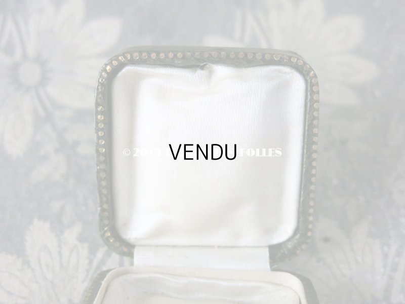 画像9: アンティーク ジュエリーボックス 金彩入り グリーン