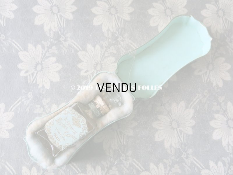 画像10: 1924年 アンティーク パフュームボトル 箱入り ESSANCE EXTRA CHYPRE - VIOLET PARIS -