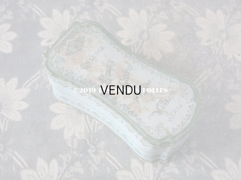 画像4: 1924年 アンティーク パフュームボトル 箱入り ESSANCE EXTRA CHYPRE - VIOLET PARIS -