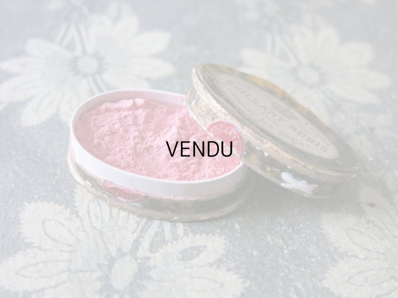 画像7: アンティーク ネイル用 小さなパウダーボックス BRILLANT RUBIS POUR DIAMANTER LES ONGLES