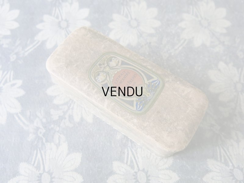 画像9:  アンティーク パフュームボトル 箱入り EXTRAIT CONCENTRE VIOLETTE - GELLE FRERES PARIS -