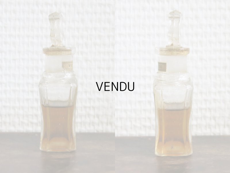 画像6:  アンティーク パフュームボトル 箱入り EXTRAIT CONCENTRE VIOLETTE - GELLE FRERES PARIS -