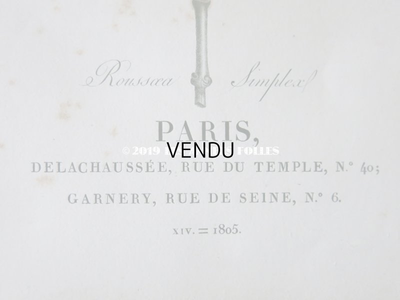 画像6: 1805年 初版 薔薇の画家 ルドゥテの植物画 65枚【 ジャン=ジャック・ルソーの植物学 】 BOTANIQUE DE J.J.ROUSSEAU