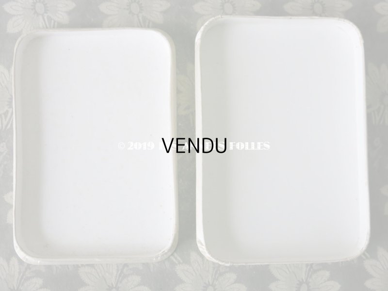 画像3: アンティーク シルク製 ドラジェのボックス 薔薇とリボンのガーランド LA TOILETTE HELENE