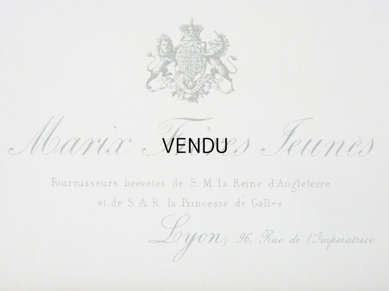 画像3: 19世紀末 アンティーク イギリス王室御用達 レースのアトリエの紙箱