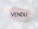 アンティーク ジュエリーボックス 金彩入り パープル
