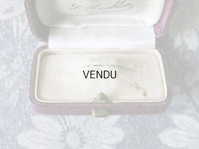 画像8: アンティーク ジュエリーボックス 金彩入り パープル