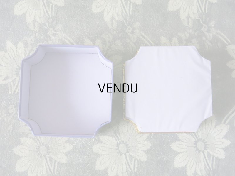画像7: 未使用 アンティーク 菫のパウダーボックス POUDRE DE RIZ VIOLETTE EMPIRE - PARFUMERIE ERIZMA PARIS -