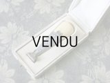 1920年代 アンティーク シルバー製 リボン＆薔薇のブーケ シーリングスタンプ 