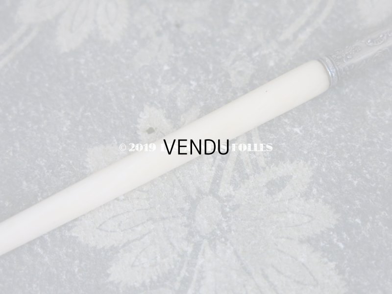 画像4: 1900年代 アンティーク ペン軸 ロカイユ装飾