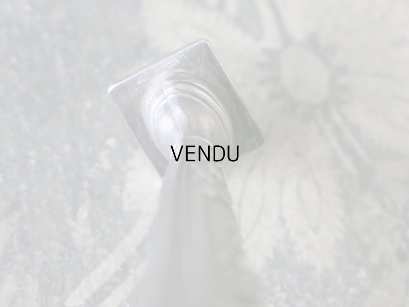 画像7: 1920年代 アンティーク シルバー製 リボン&薔薇のブーケ シーリングスタンプ